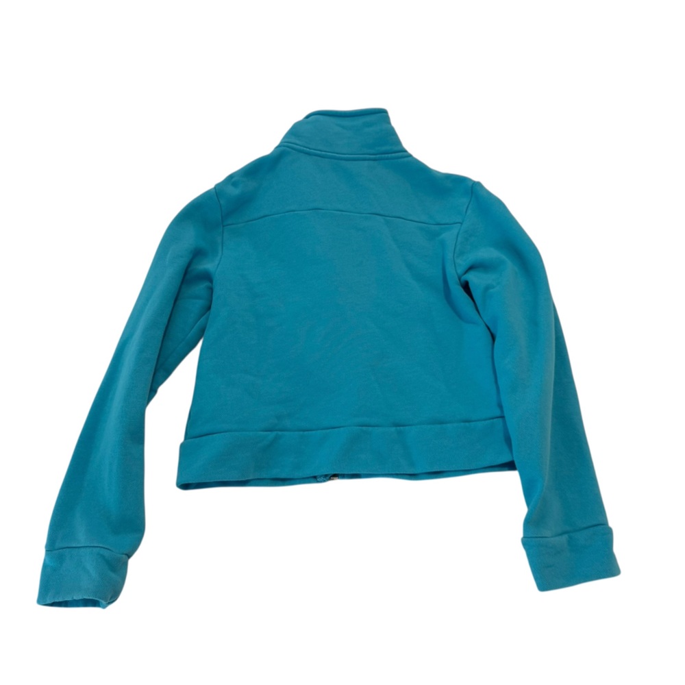 American Girl Blue Moto-Inspired Sweatshirt Hoodie, Size S (7/8) - Picture 2 of 3